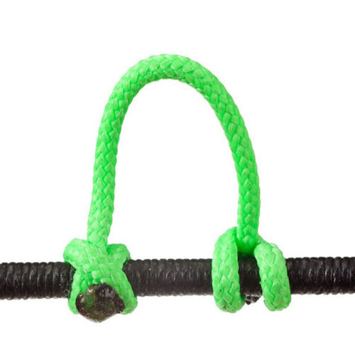 3', 6', 9', 12', 15' Flo Green D Loop BCY # 24 Rope Material ARCHERY BOW STRING - Picture 1 of 2