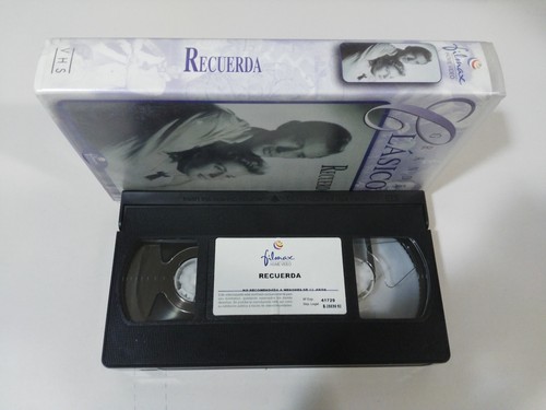 Remember Gregory Peck Ingrid Bergman Hitchcock - VHS Tape Spanish - Picture 3 of 3