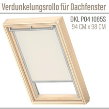 OUTLET VELUX DKLP041085S Tenda oscurante 94x98 beige chiaro/argento