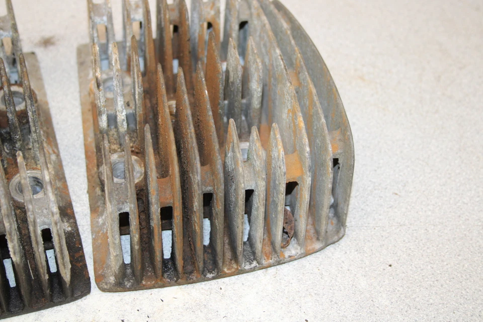 Suzuki T350 1969 motor extremo superior culatas 8631.aaa Foto 2 de 4