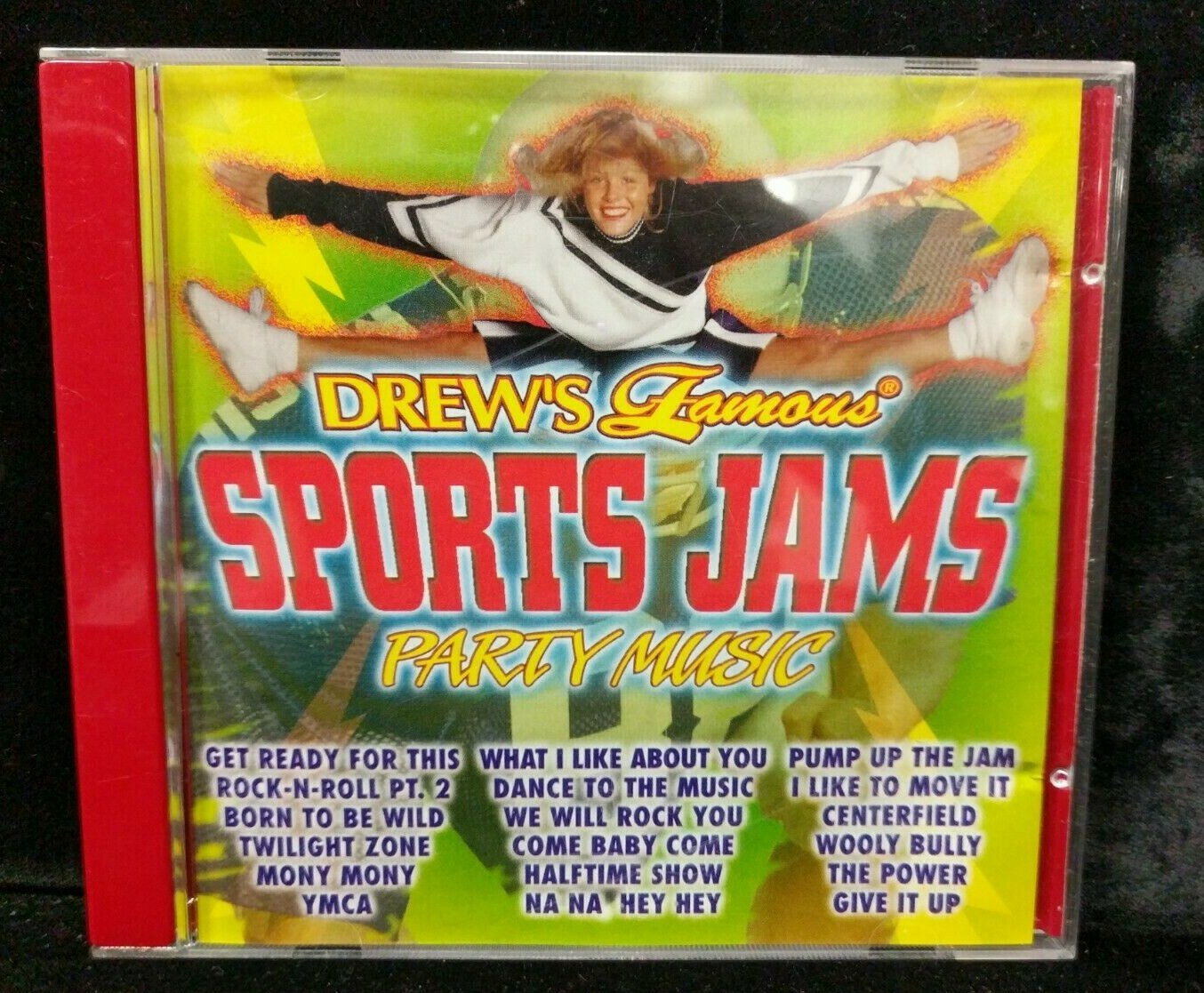 Used Drew's Famous Sports Jams Party Music CD 1997 Turn Up The Music