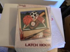 New Wonder Art Sports Latch Hook Kit 4268 by Caron International NEW/SEALED