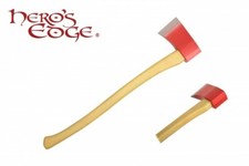 Foam Fire Fighter Flat Head Axe Larping Halloween Costume Prop 27" Red