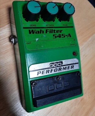 Dod 545 B Performer Auto Wah Envelope Filter Pedal Rare