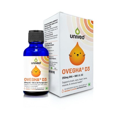Ovegha D3 Kids India s only 100% Vegan, Plant-based Omega-3 DHA + Vitamin D3