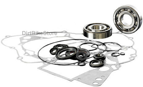 Suzuki RM 125 Z D 1982 1983 Engine Rebuild Kit, Main Bearings Gasket Set & Seals - Picture 1 of 4