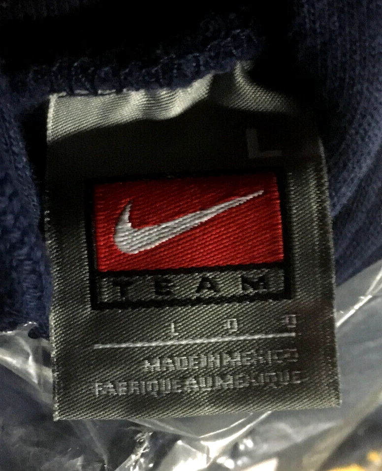 Nike Pace University Setters NCAA Crew Sweatshirt BASKETBALL Blue Mens Large - Image 3 of 4