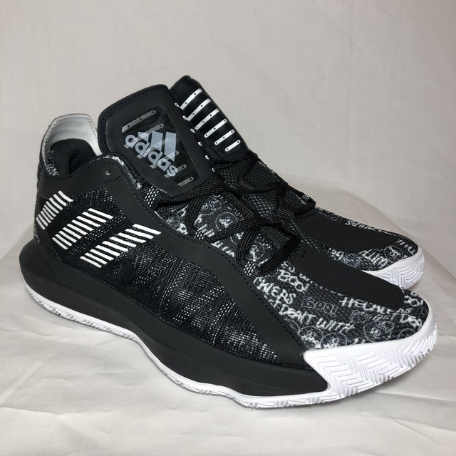 Brand New Adidas Dame 6 Damian Lillard Basketball Shoes FU6807 Black Size 8.5 | eBay