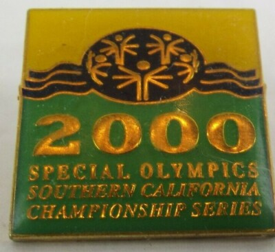 2000s 2000 Special Olympics Championship Series Games Pinbacks Pin Southern CA