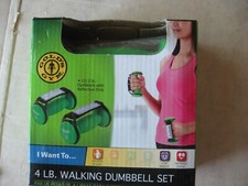 Gold's Gym 4 lb. Walking Dumbbell Set