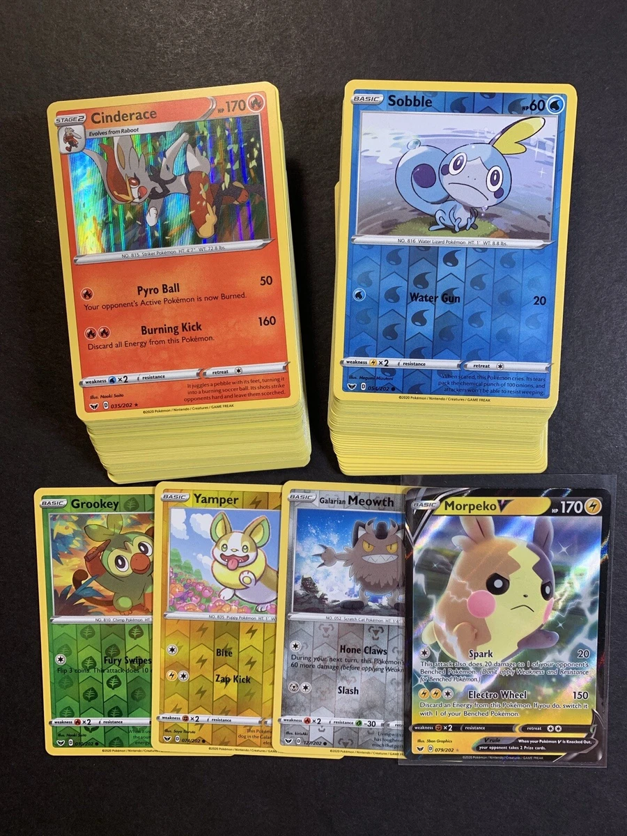 POKEMON CARDS 50 CARD LOT - COMMONS, UNCOMMONS, RARES!! + HOLOS - ALL NEW  M/NM