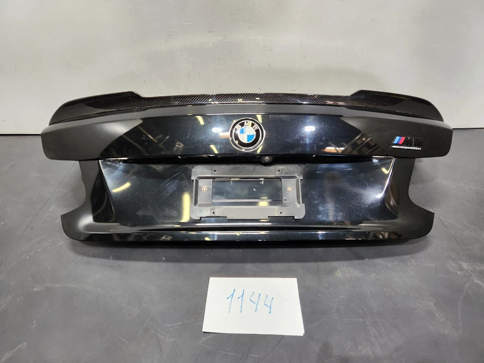 ✅19-20 OEM BMW F87 M2 Competition Rear Trunk Lid Tailgate Panel w/Carbon Spoiler - Image 2 of 4