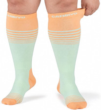 CAMBIVO Kompressionsstr&uuml;mfe 2XL-5XL, 8-15 Mmhg, F&uuml;r Breite Waden