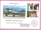 FDC   2020     THE IRISH ABROAD  2 x 'W'         Setanta