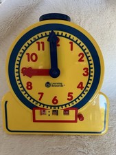 Teaching Geared Large Classroom Clock 9  Learn Time by Learning Resource