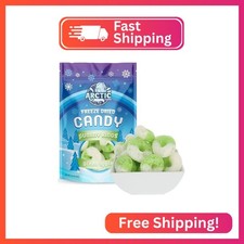 Arctic Farms Freeze Dried Gummy Rings Bagged and Boxed (Green Apple Rings) (2.2o