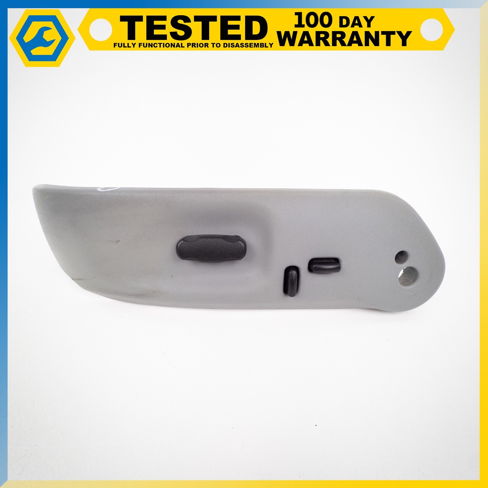 05-13 CHEVROLET CORVETTE C6 FRONT LEFT SEAT CUSHION PANEL SWITCH ASSEMBLY OEM