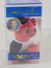 NSYNC Justin Timberlake Collectible Plush Bear No.588/25000 Sealed
