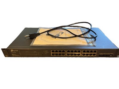 TP-Link TL-SG2428P JetStream 28-Port Gigabit Smart Switch 24-Port PoE+ Tested