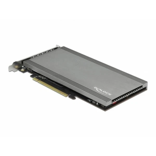 DeLOCK Scheda PCI Express x16 per 4 x interna NVMe M.2 chiave M (Delock PCI Expr - Immagine 3 di 4