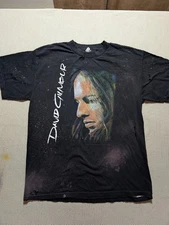 DAVID GILMOUR THRASHED DISTRESSED 2008 PORTRAIT CLASSIC ROCK BAND CONCERT LARGE 