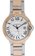 Cartier Ballon Bleu de Cartier Stainless Steel / Rose Gold / Silver / Bracelet W2BB0003