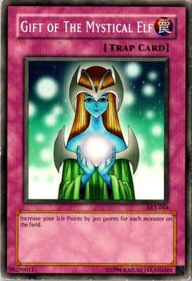 Gift of The Mystical Elf Common Starter Deck: Kaiba Evolution SKE-044 LP