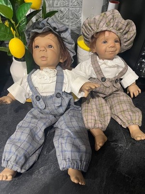 Petna Jevkle & Andrea Jansen 1992 LifeLike Dolls You get BOTH for this price!)