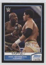 2014 Topps WWE Road to Wrestlemania Titus O'Neil ends the Prime Time Players 1md
