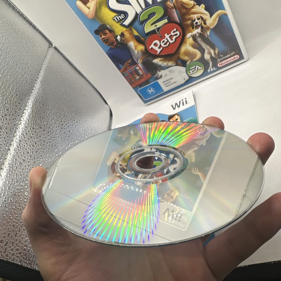 The Sims 2: Pets • Nintendo Wii Game + Manual (2007) PAL AUS • Complete CIB • EA - Image 2 of 4