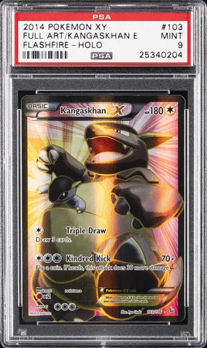 Kangaskhan-EX graded PSA 9 for sale on eBay