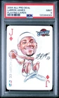 2004 All Pro Deal LeBron James Playing Cards PSA 9