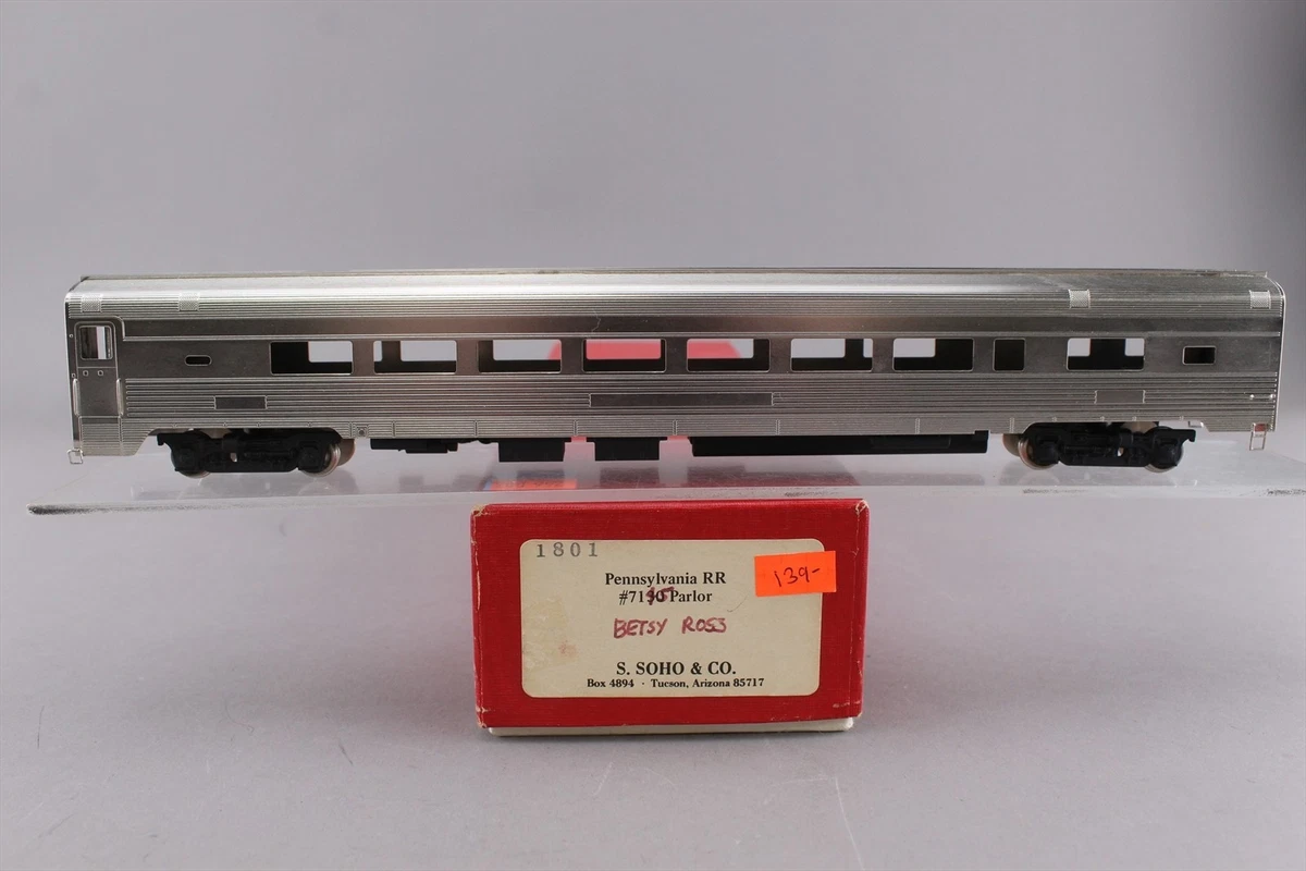 SOHO Brass HO Model Railroad Passenger Cars for sale | eBay