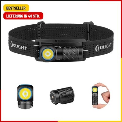 OLIGHT Perun 3 Mini Stirnlampe LED Wiederaufladbar, 1250 Lumen Superhell Kopflam