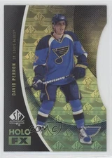 2010-11 SP Authentic Holo FX Die-Cut David Perron #FX12