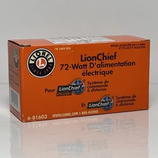 Lionel LionChief 72-Watt 4A Power Supply 6-81603 O Gauge Fastrack LionChief Plus