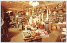 Wallingford CT Silversmith Country Store Interior Yankee Inn Postcard