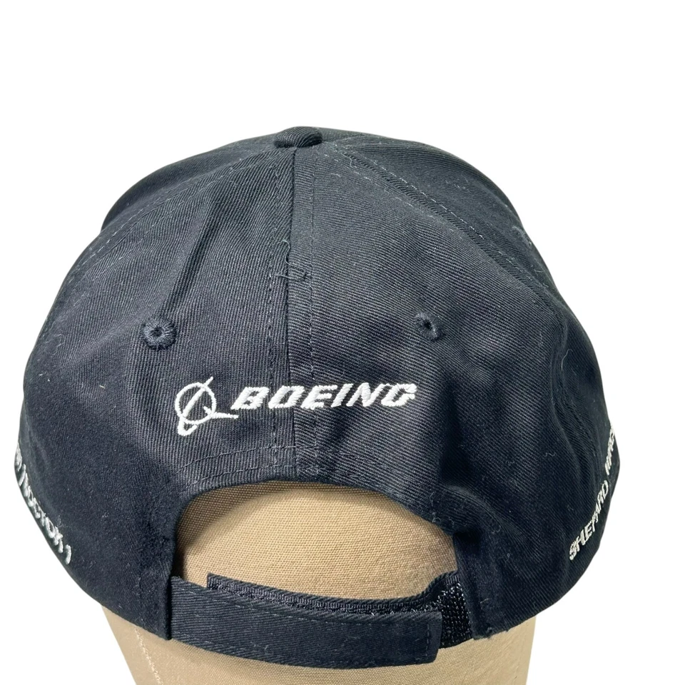 Boeing Baseball Cap Hat 50th Anniversary Shepard 1961 Manned Space Flight - Image 4 of 4