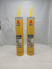 2pck Sikaflex Self Leveling Sealant Gray polyurethane with an accelerated curing