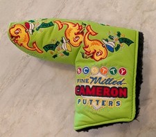 Scotty Cameron 2011 Las Vegas Dancing Whales Blade Headcover New Out Of Bag