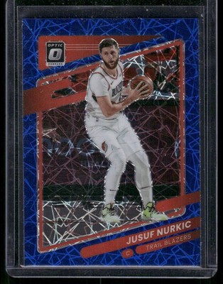 2021-22 Donruss Optic #52 Jusuf Nurkic Blue Velocity