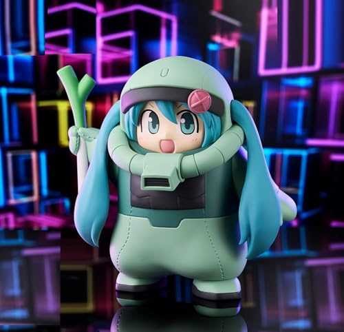 Gundam 45th Anniversary x Hatsune Miku Zaku Plush Hatsune Miku ver