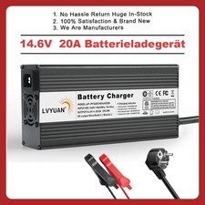 14.6V 20A Lithium Batterieladeger&auml;t f&uuml;r LiFePO4 Batterieladeger&auml;t Smart Charger