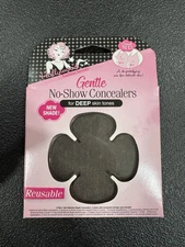 Hollywood Fashion Secrets Gentle No-Show Concealers DEEP Skin Tones. Brand New!!