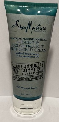 Shea Moisture Zanzibar Marine Complex Age-Defy & Color Protect Heat Shield Ceam