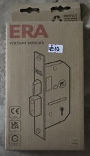 5 Lever Mortice Sashlock Door Lock ERA Viscount High Security Door 2.5" Chrome