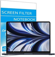 2 Pack Anti Glare Screen Protector For MacBook Air 13 Laptop, Eye Protection Fil