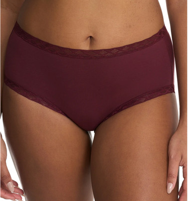 Natori SMALL Bliss Full Brief Panty 755058 Royal Fig ---NWT TAGS---