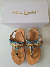 Elina Linardaki Hula Hoop Sandalen Gr. 40 geb...