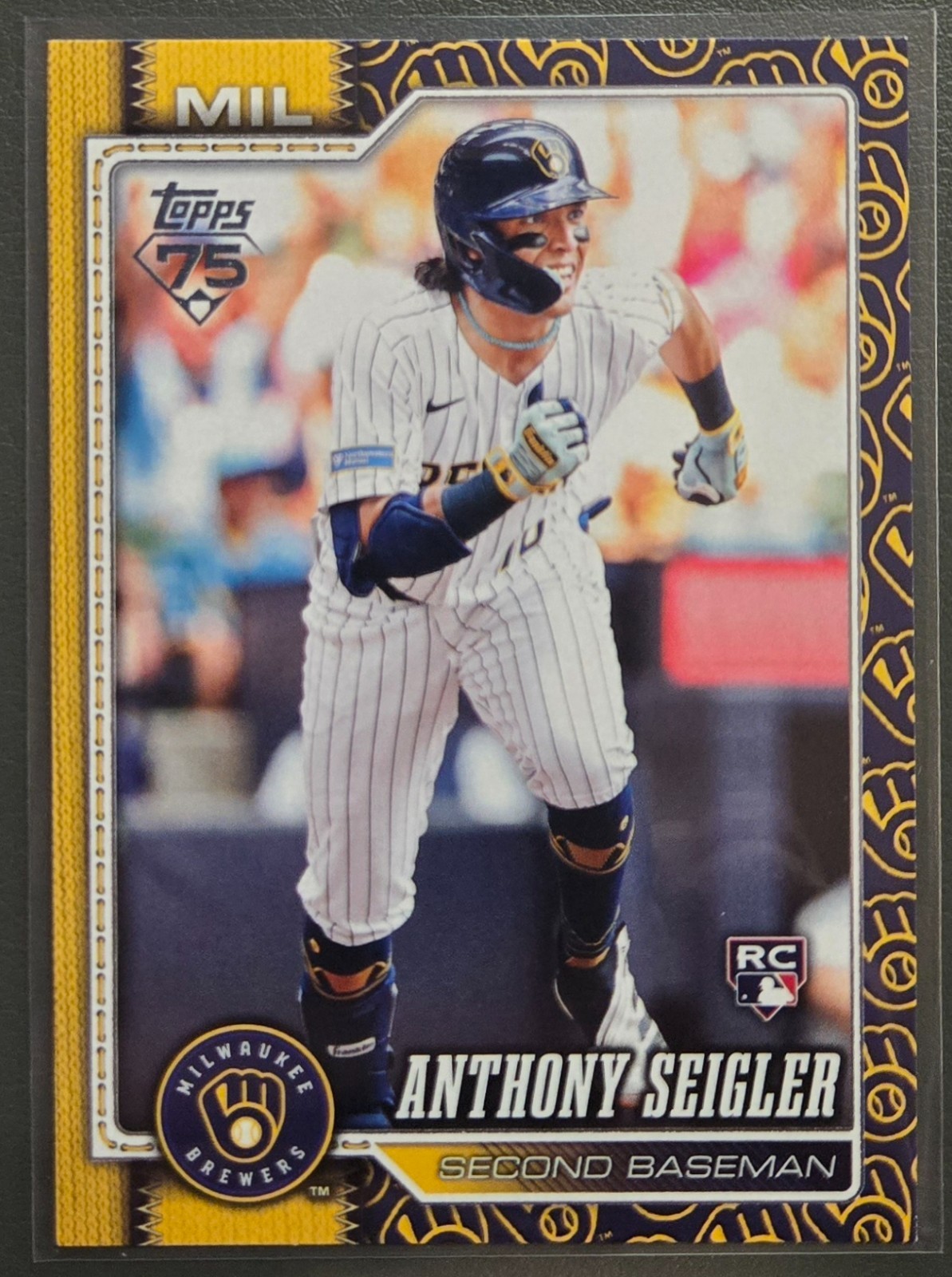 2026 TOPPS TEAM COLOR BORDER ANTHONY SEIGLER RC #286
